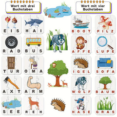 Educational Letter Learning Game Toy for Kids, Girls, Boys - Gift