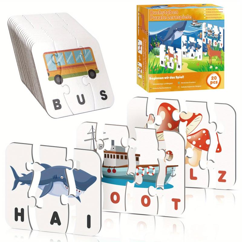 Educational Letter Learning Game Toy for Kids, Girls, Boys - Gift
