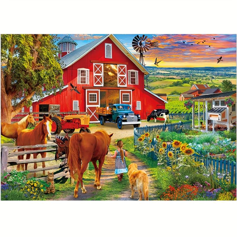 Irregular Wooden Puzzle Family Education Toy Decompression Game
