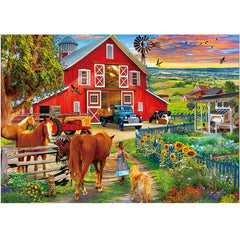 Irregular Wooden Puzzle Family Education Toy Decompression Game