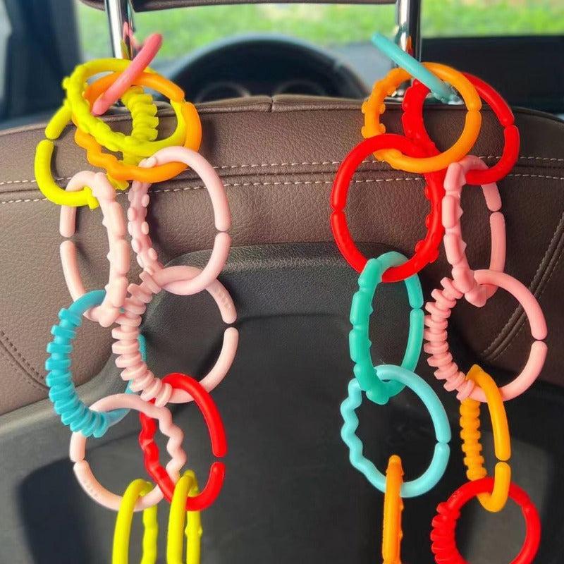 Plastic Connecting Rings Toy Clips Baby Toy Accessory