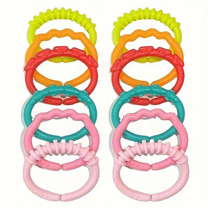 Plastic Connecting Rings Toy Clips Baby Toy Accessory