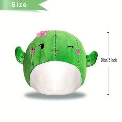 Cactus Stuffed Plant Plush Pillow Soft Plush Pillow Toy Home Decoration