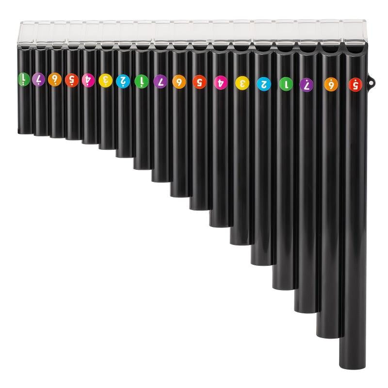 18 Pipes Pan Flute Resin C Tone Easy Learn Pan Flute