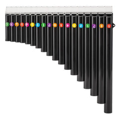 18 Pipes Pan Flute Resin C Tone Easy Learn Pan Flute