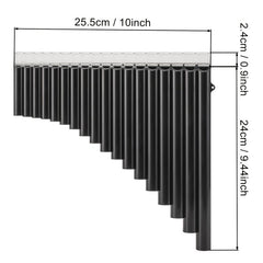 18 Pipes Pan Flute Resin C Tone Easy Learn Pan Flute