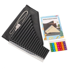 18 Pipes Pan Flute Resin C Tone Easy Learn Pan Flute