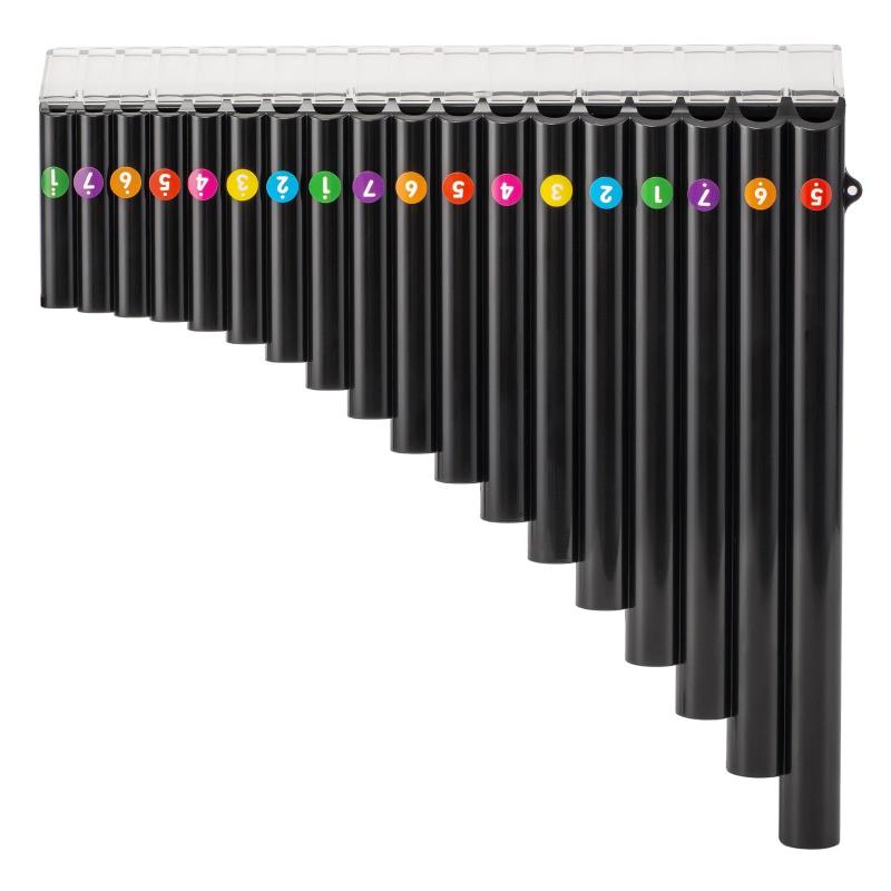18 Pipes Pan Flute Resin C Tone Easy Learn Pan Flute