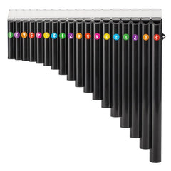 18 Pipes Pan Flute Resin C Tone Easy Learn Pan Flute