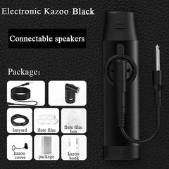 Electronic Music Kazoo With Metal Kazoo Niche Musical Instrument