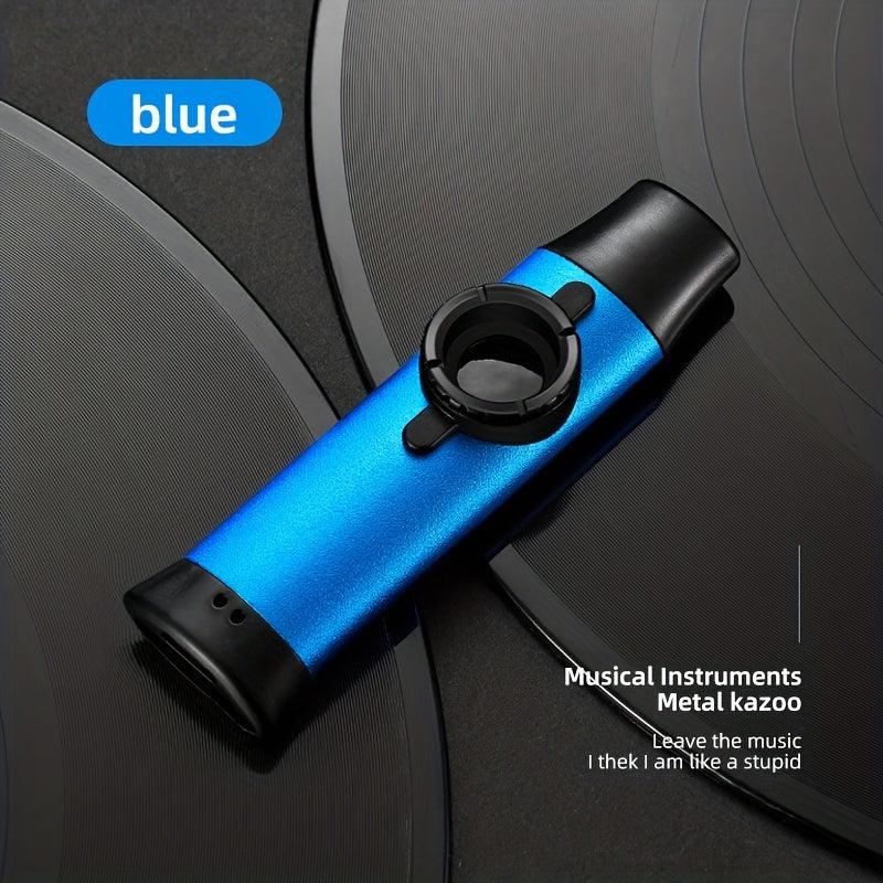 10pcs Colorful Membrane Metal Kazoo w/ Adjustable Tone - Perfect Music Gift