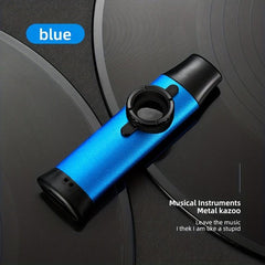 10pcs Colorful Membrane Metal Kazoo w/ Adjustable Tone - Perfect Music Gift