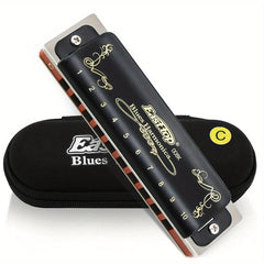 10 Hole Harmonica Key of C for Professionals & Beginners