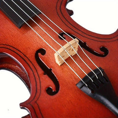 Wooden Mini Violin Set Stand Bow Box And Instrument Box Mini Instrument Mini Toy