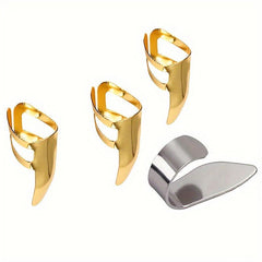 Metal Finger Pick Thumb Pick Set Guitar Pick for Better Guitar Playing