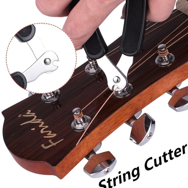 3-in-1 Guitar Repair Tool: String Winder, Cutter & Bridge Pin Puller