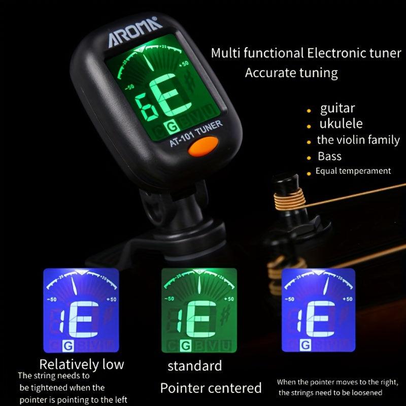 Electronic Tuner for Guitar Ukulele Bass Violin