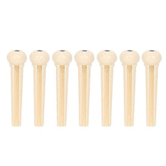 Acoustic Guitar String Nails 7 Pack - String Fixing Posts Pin Nails Plastic Nuts