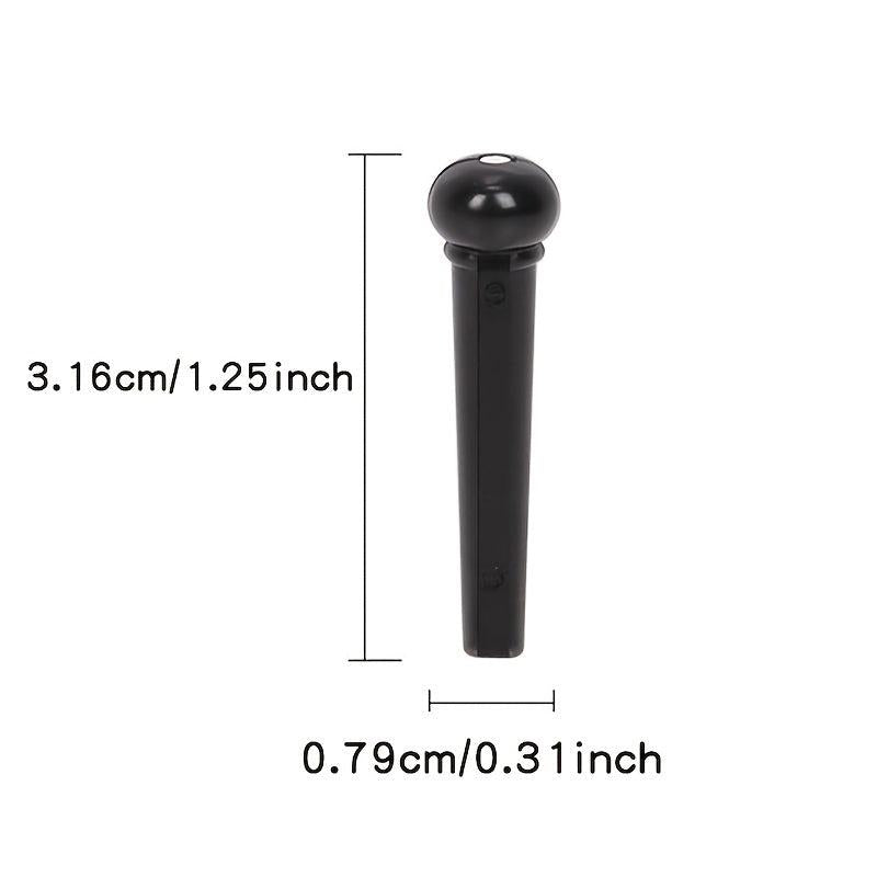 Acoustic Guitar String Nails 7 Pack - String Fixing Posts Pin Nails Plastic Nuts