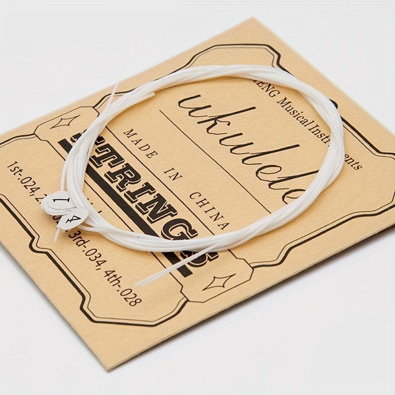 4pcs Ukulele Strings Nylon Strings Universal