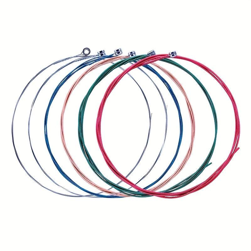 Acoustic Guitar Strings for Beginners - Bright Tone and Strong Elasticity