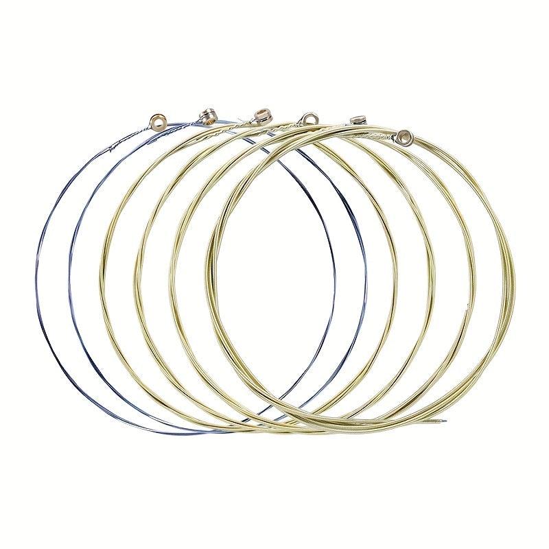 Acoustic Guitar Strings for Beginners - Bright Tone and Strong Elasticity