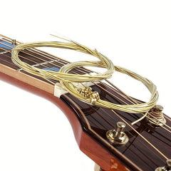 Acoustic Guitar Strings for Beginners - Bright Tone and Strong Elasticity