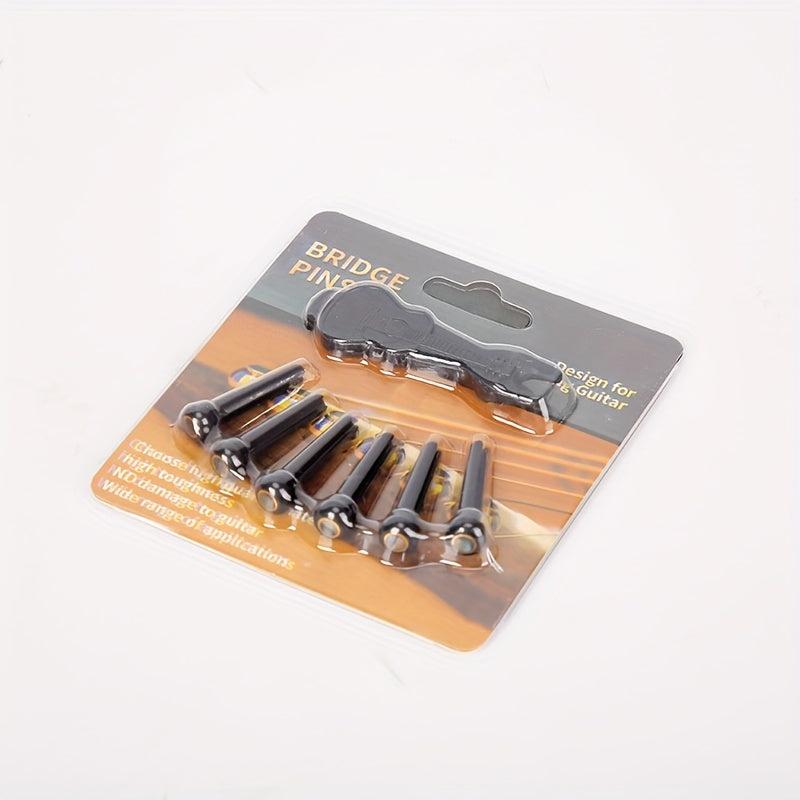 Guitar String Pegs 6pcs & 1pc Puller Bridge Pin