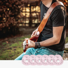 6pcs Guitar Strap Blocks Silicone Safety Locks