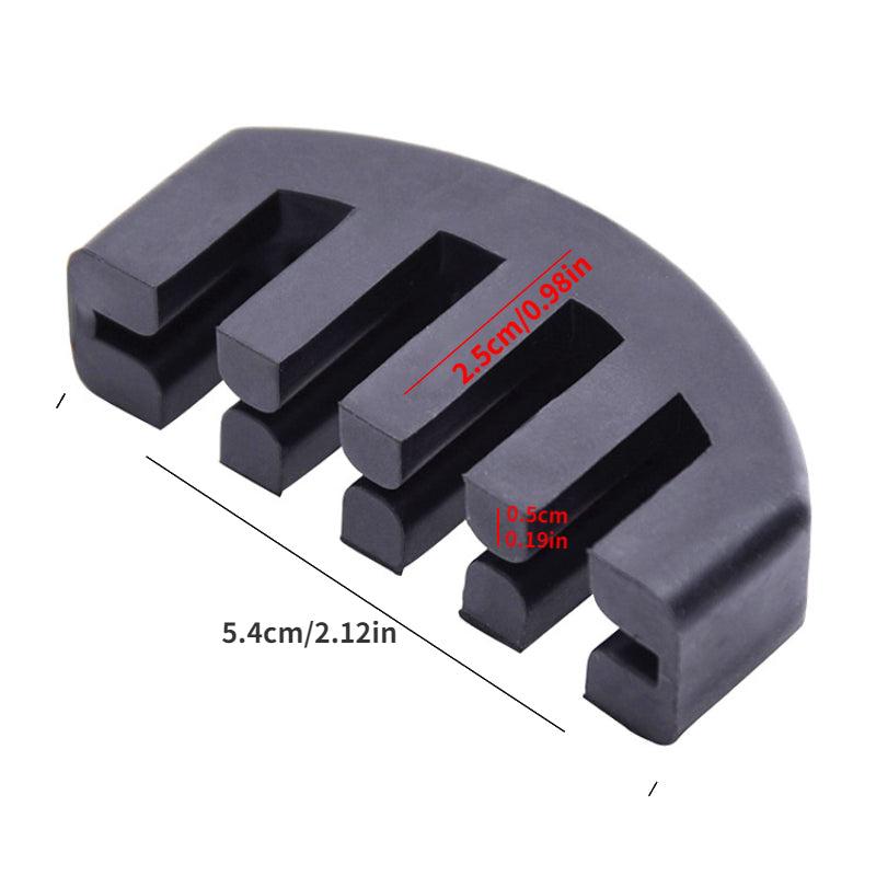 4-Piece Violin Muffler Rubber Material