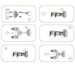Automatic Lock Guitar Hook Guitar Stand Guitar Hanger