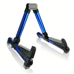 Portable Aluminum Guitar Stand Adjustable For All Instruments Keeps Safe