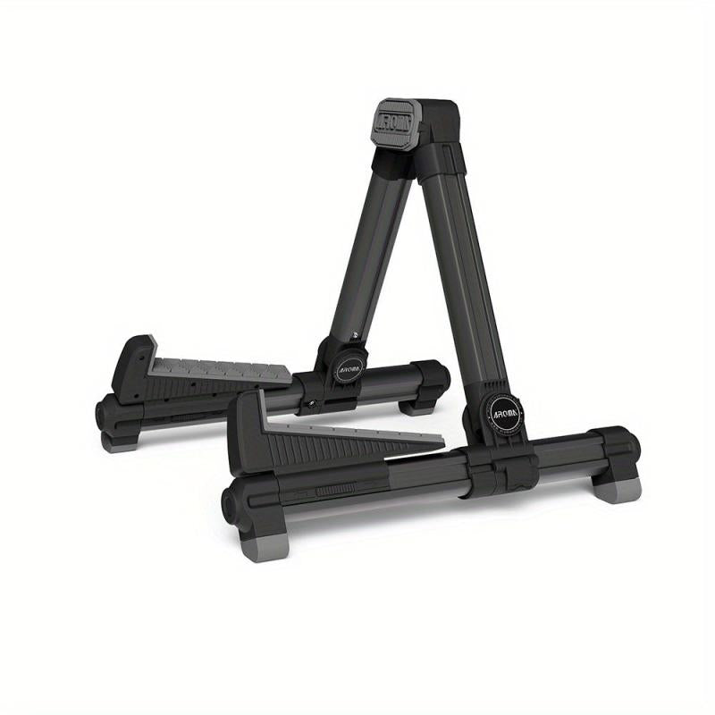 Portable Aluminum Guitar Stand Adjustable For All Instruments Keeps Safe