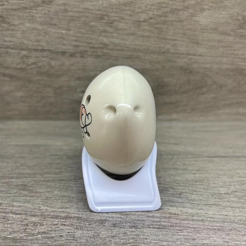 Zodiac Rabbit Cartoon Ocarina for Kids - Handmade 6 Hole AC Flute