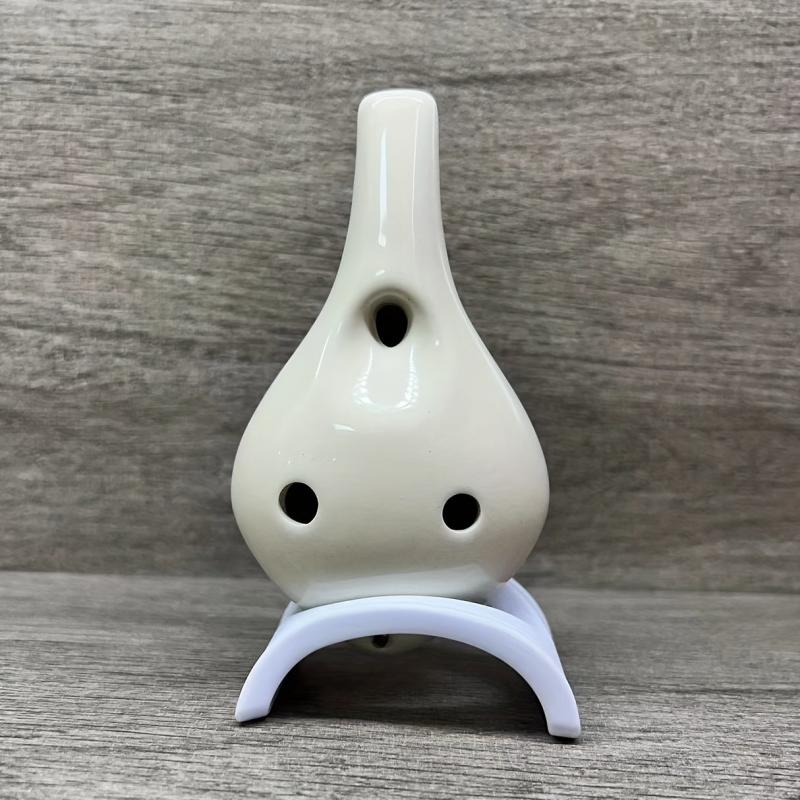 Zodiac Rabbit Cartoon Ocarina for Kids - Handmade 6 Hole AC Flute