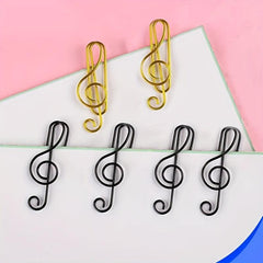 5pcs Music Note Shaped Folder Music Folder