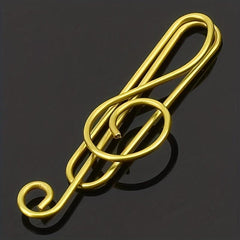 5pcs Music Note Shaped Folder Music Folder