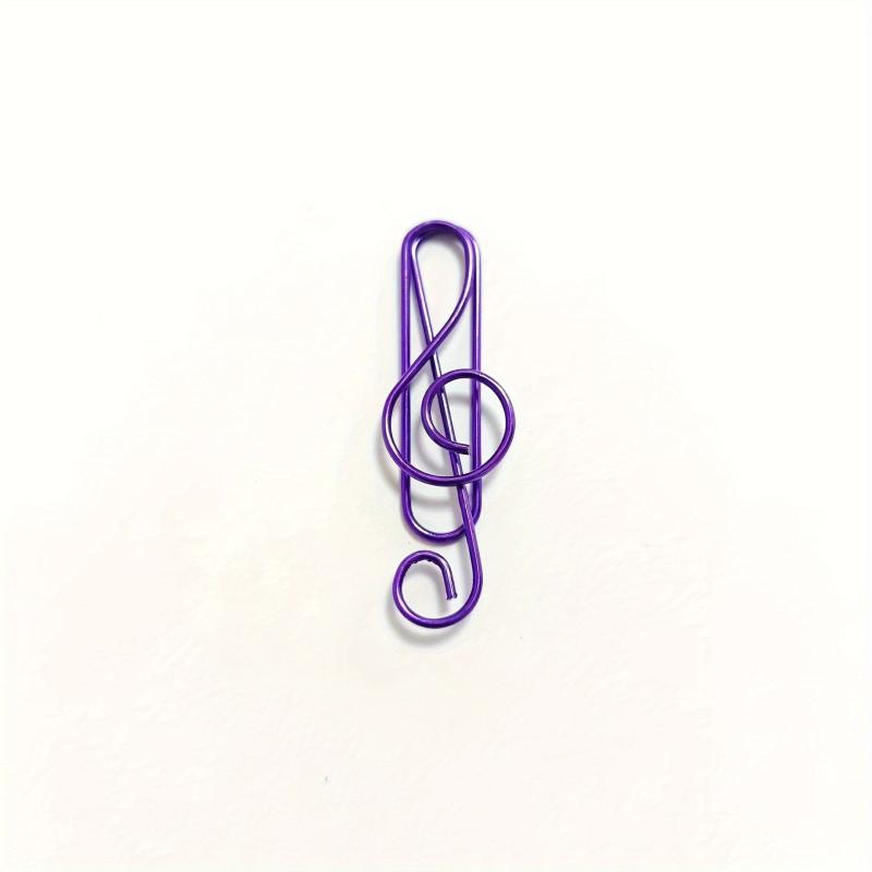 5pcs Music Note Shaped Folder Music Folder