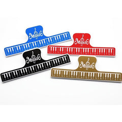 6'' ABS Music Sheet Clip Book Holder for Piano Guitar Violin Viola Cello
