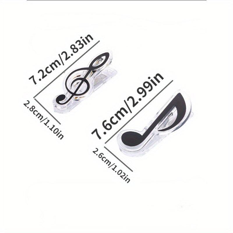 Music Notation Clips - Set of 10 Universal Clips