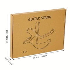Wooden Guitar Stand for Electric & Bass Guitars