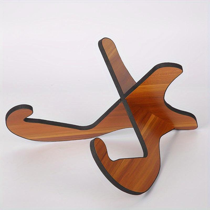 Wooden Guitar Stand for Electric & Bass Guitars