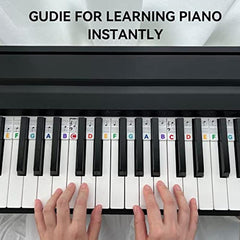 Silicone Piano Keyboard Labels for Beginners - Learn Notes Easily