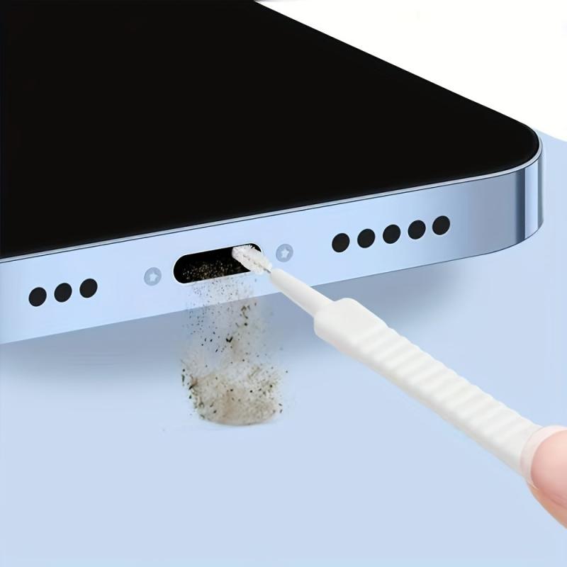 Mini Bendable Cleaning Brush for Mobile Charging Ports and Dusty Surfaces