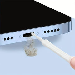 Mini Bendable Cleaning Brush for Mobile Charging Ports and Dusty Surfaces