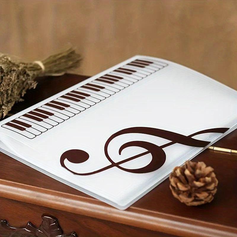 A4 Sheet Music Folder, 40 Pages, Large Capacity