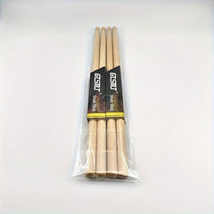 2 Pairs Maple Drumsticks Adult Practice Drumsticks Mallets Jazz Drums Percussion