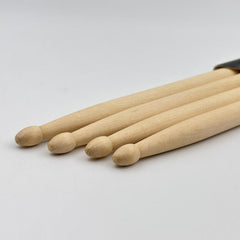 2 Pairs Maple Drumsticks Adult Practice Drumsticks Mallets Jazz Drums Percussion