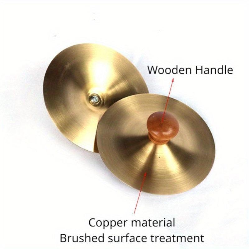 Copper Cymbal Percussion Set