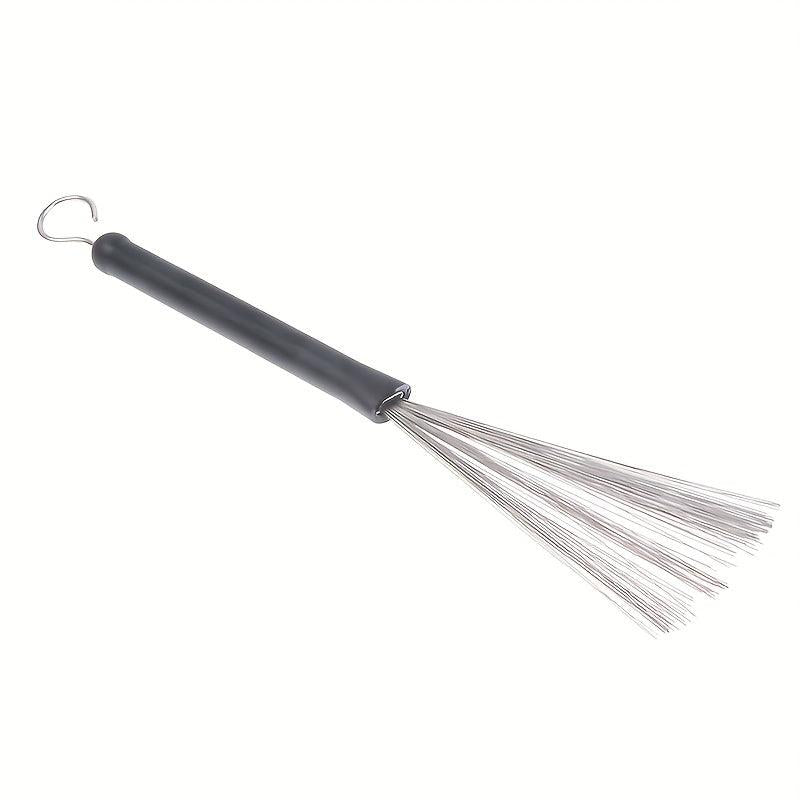 Metal Wire Drum Brushes Cleaning Tool Portable Jazz Musical Sticks